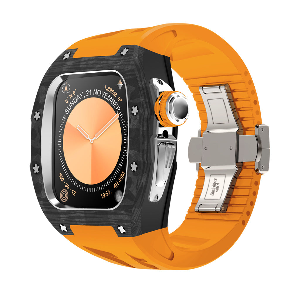 RM7013 Carbon Fiber Retrofit Case Kit for Apple Watch S10