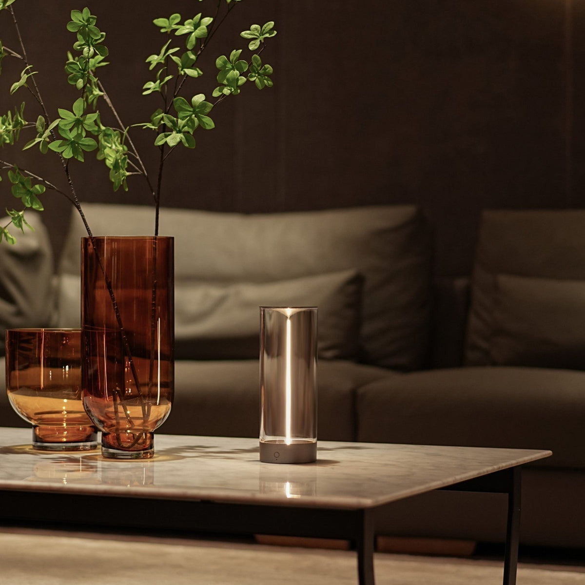 Lampada LED magnetica RadianceGlow — Luce d’atmosfera wireless ricaricabile