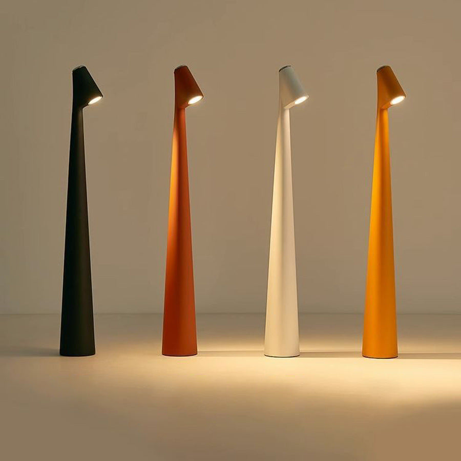 LumaNord Cordless LED Table Lamp — Touch-Controlled Brightness, Soft Ambient Light