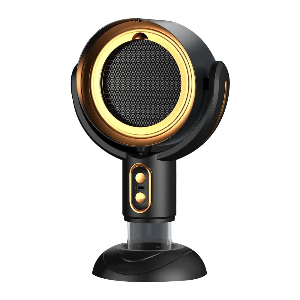 Ventilatore portatile purificatore d’aria per il fumo — potente, ricaricabile tramite USB