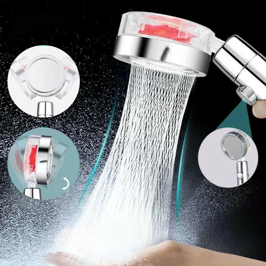 360° Rotatable Power Shower Head | Filindra
