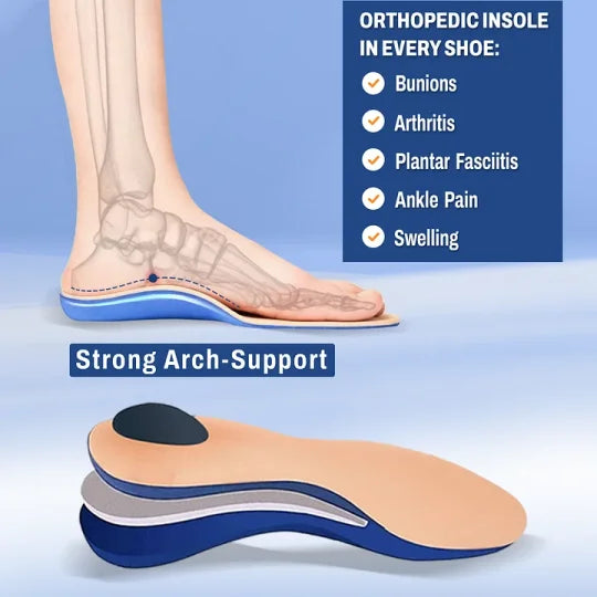 Unisex Orthopedic Ankle Support Snow Boots — Warm, Waterproof