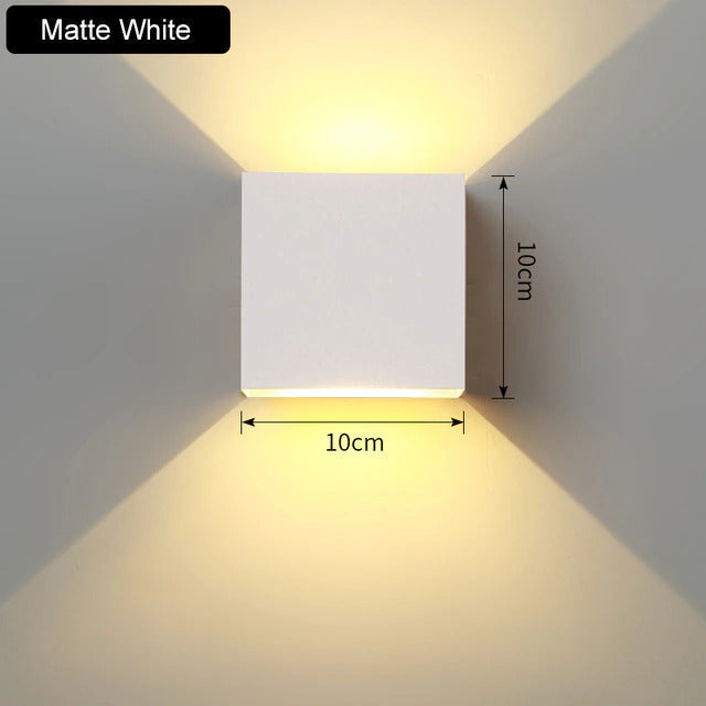 مصباح حائط LED عصري وبسيط من Asterra بتصميم نوردِي — إضاءة ناعمة