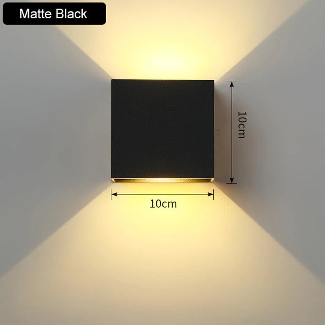 Kortárs, minimalista Asterra skandináv LED-es fali lámpa — lágy fénnyel