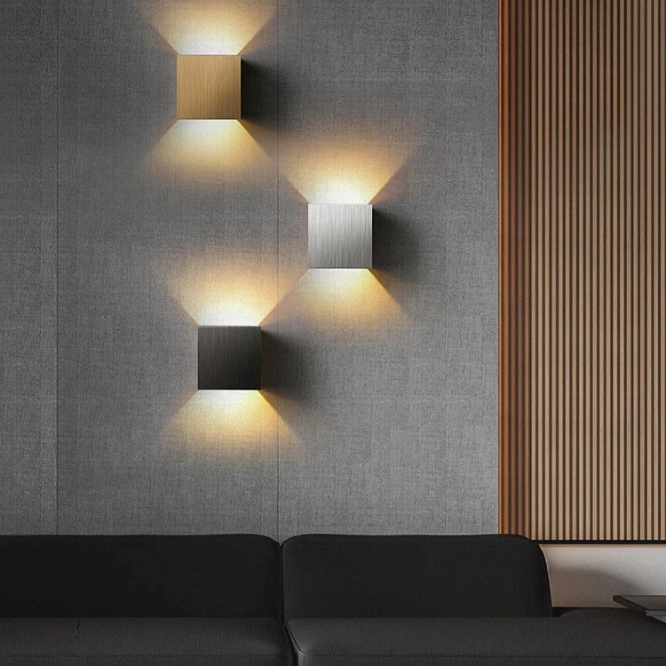 Kortárs, minimalista Asterra skandináv LED-es fali lámpa — lágy fénnyel