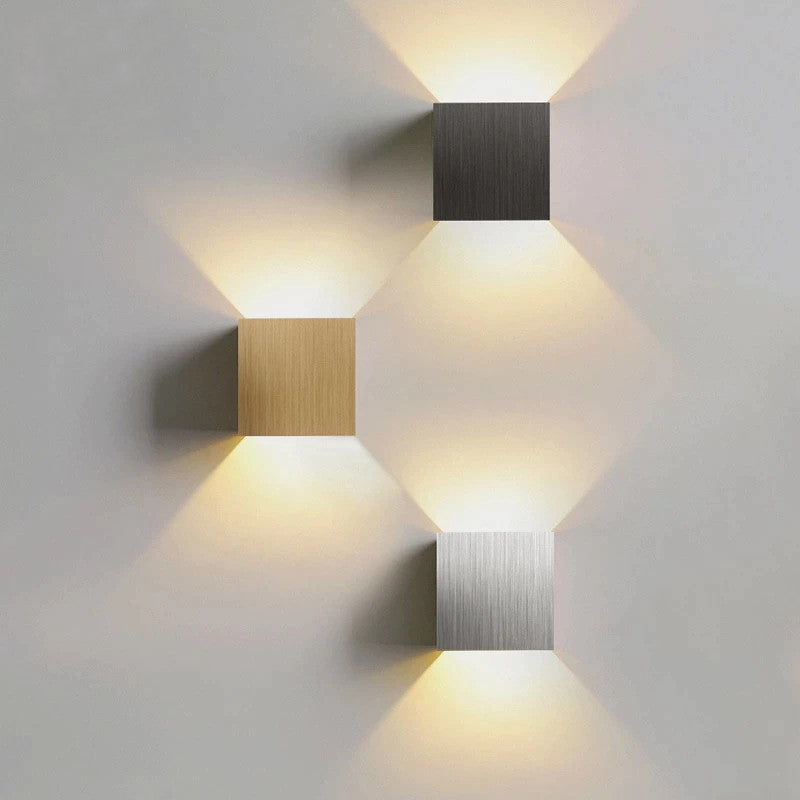 Kortárs, minimalista Asterra skandináv LED-es fali lámpa — lágy fénnyel