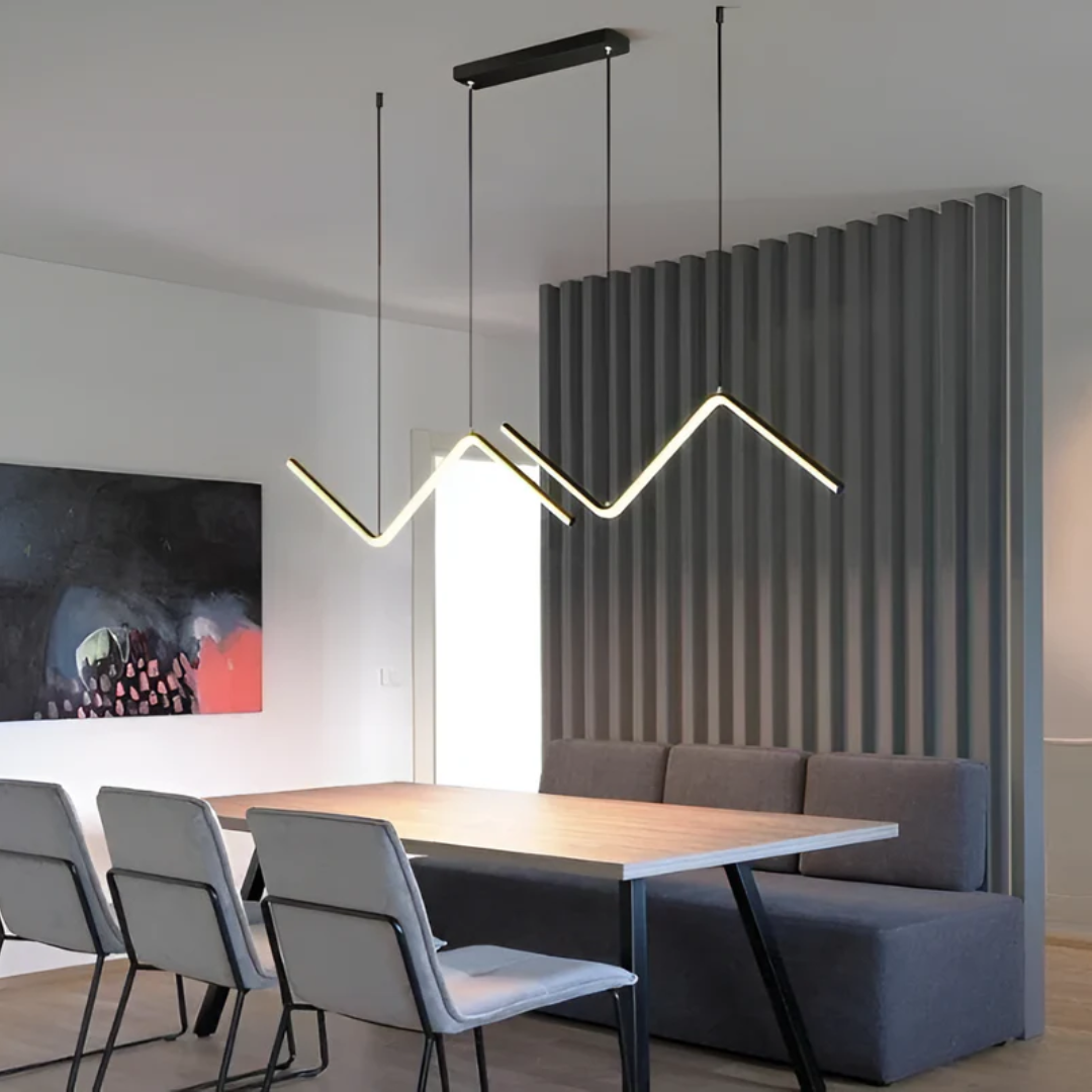 Lunara LED Pendelleuchte mit dreieckigem Design für moderne Innenräume