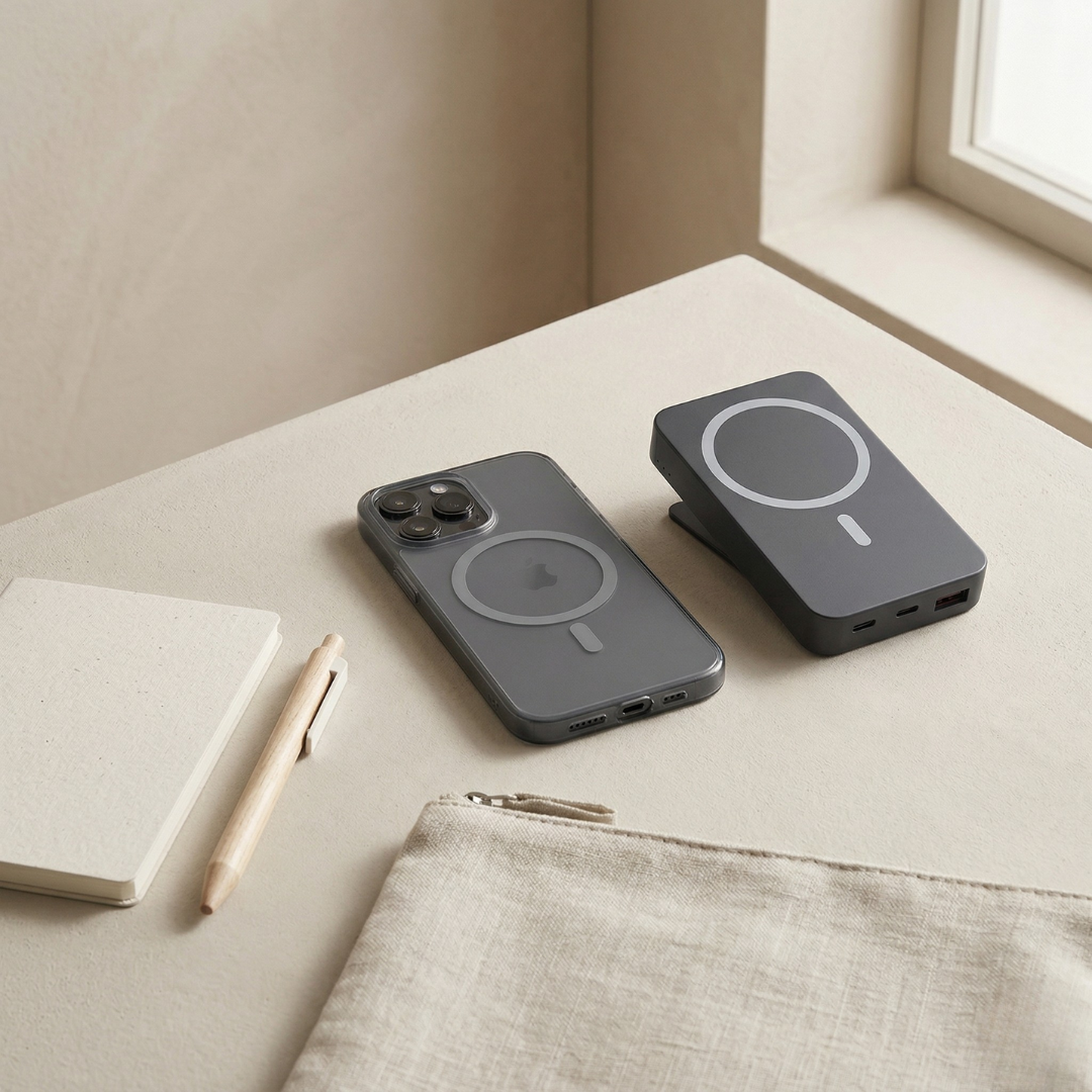 100,000mAh Magnetic Wireless Power Bank — High Density