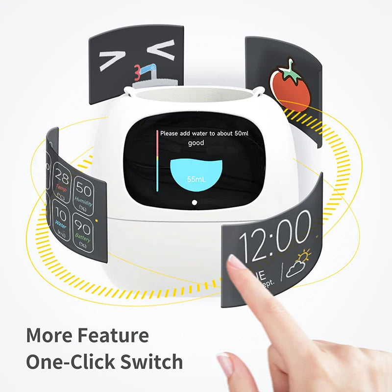 AI Smarte Sensor-Pflanzhilfe - 7 integrierte Sensoren für einfache Pflanzenpflege