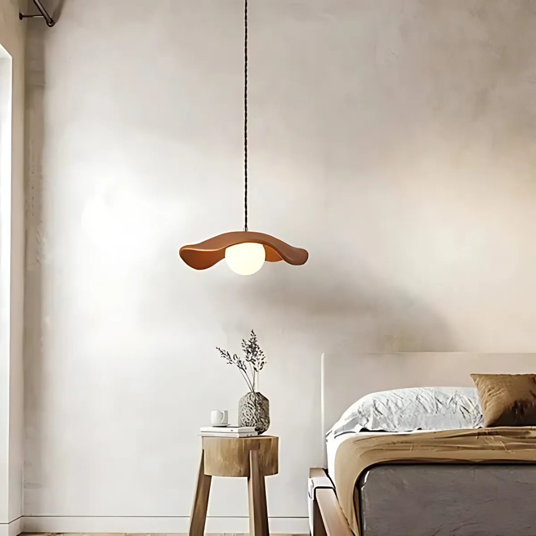 Solara Pendant Light For Dining In Wabi Sabi Studio Style