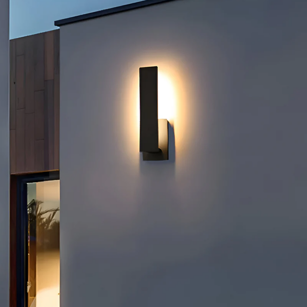 AstraLume Minimalist Exterior Wall Light With LED Glow That Feels Warm