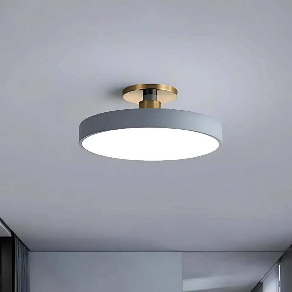 Lorien Nordic Warm Glow Ceiling Light Energy Efficient Illumination