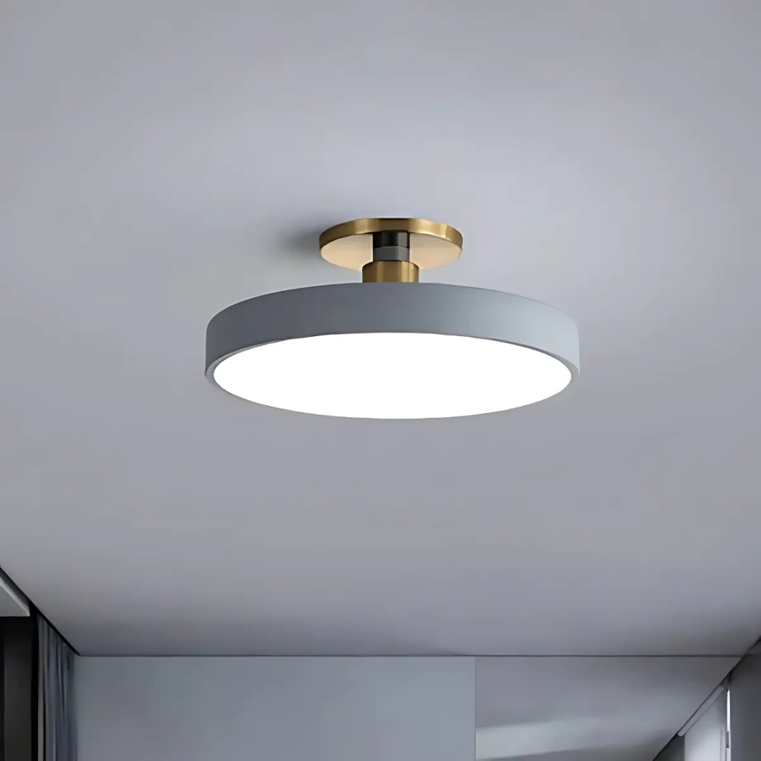 Lorien Nordic Warm Glow Ceiling Light Energy Efficient Illumination