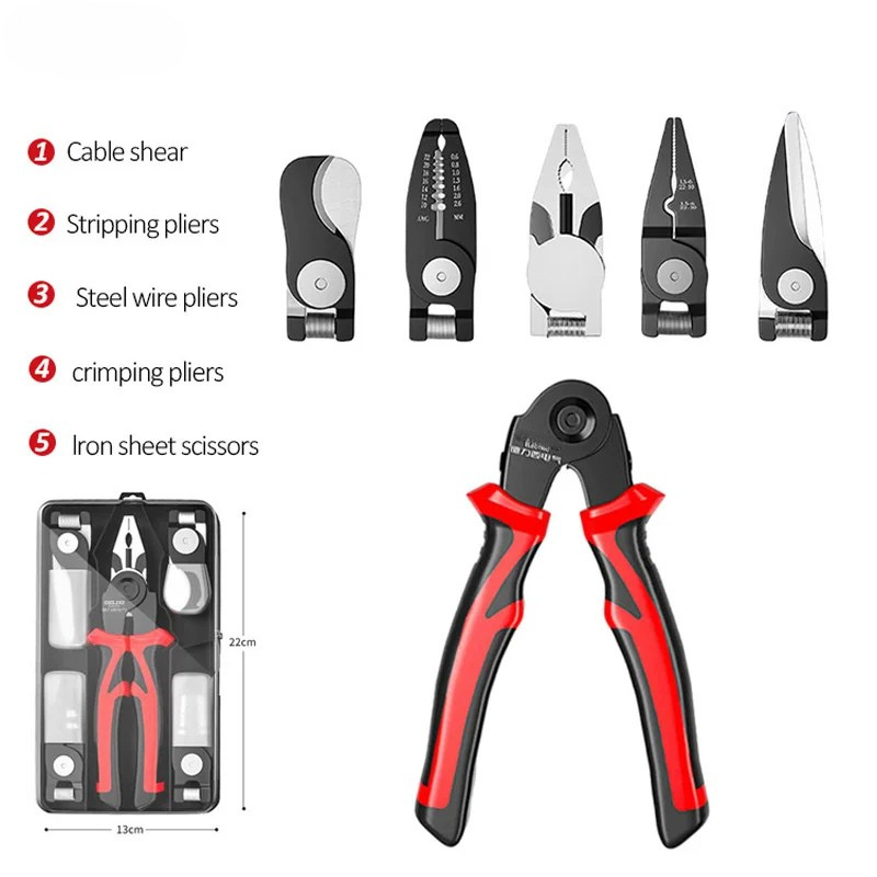 5-in-1 Electric Multifunctional Pliers Set | Filindra