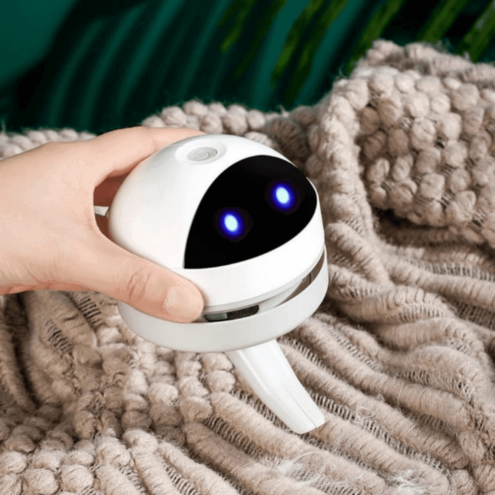 Mini Desk Vacuum Cleaner Robot — Compact USB Rechargeable