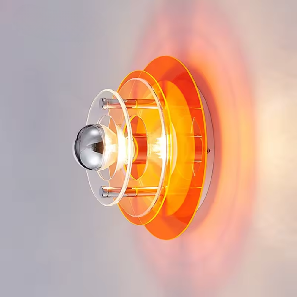 Asterra Multicolor Wall Sconce In Vintage Bauhaus LED Lighting