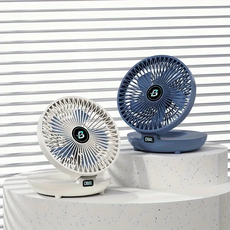 WallBreeze personlig USB-kylfläkt — hopfällbar design, viskande tyst
