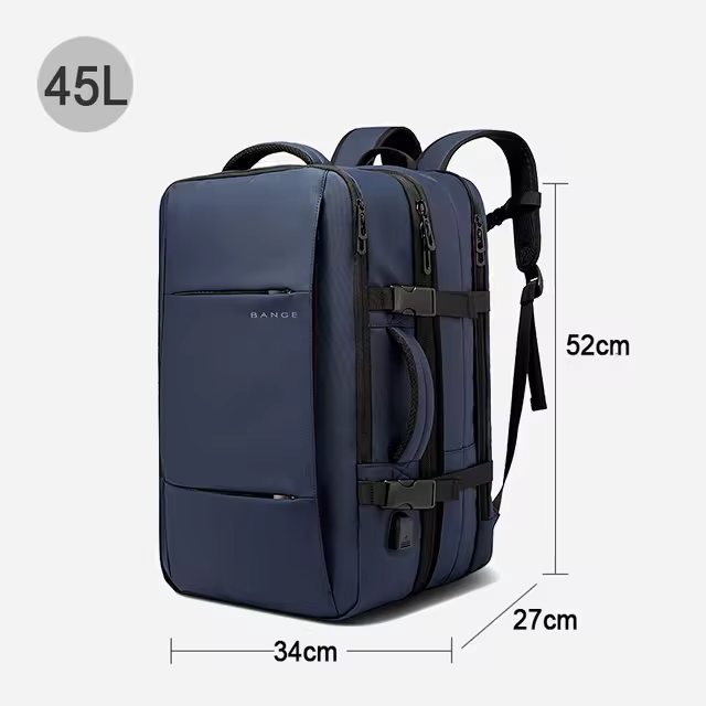 Expandable Waterproof Travel Backpack — Durable Travel Bag