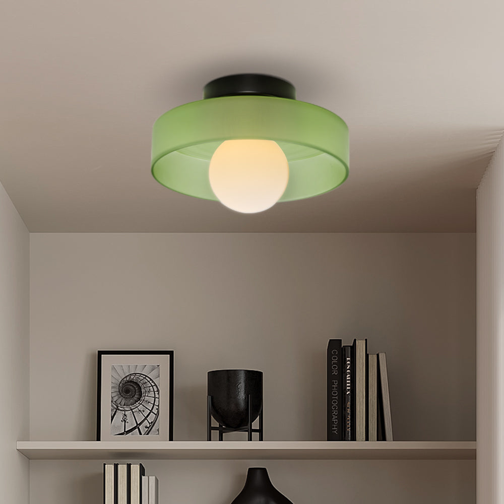 Plafoniera rotonda moderna — lampada decorativa elegante