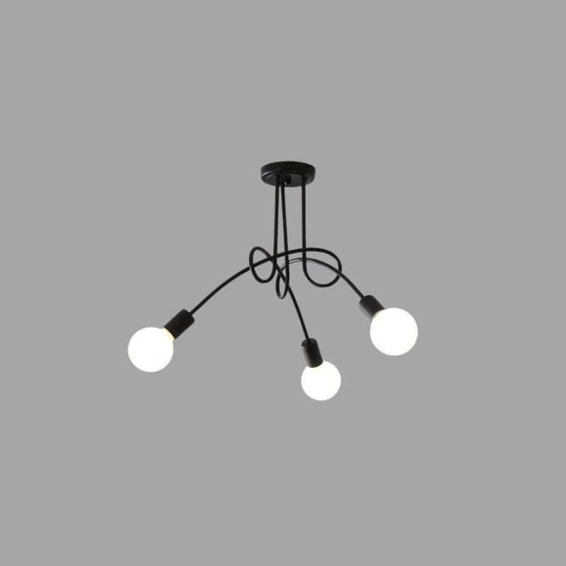 Aureon Retro LED Ceiling Light With Timeless Antique Glow