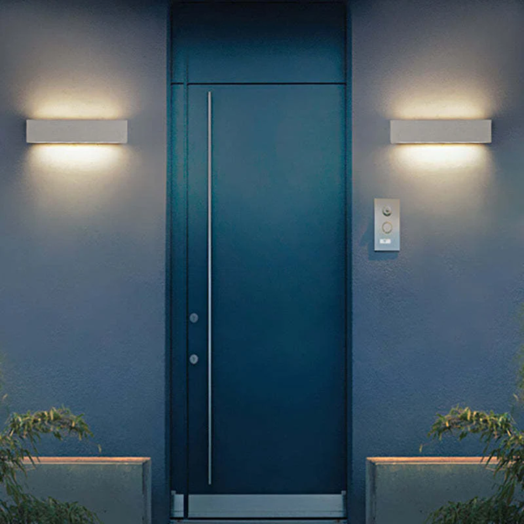 AstraLume Contemporary Exterior LED Wall Light for Gardens and Facades