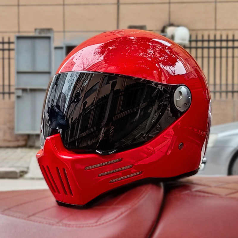 Casque de moto intégral - Écran teinté, homologué DOT et ECE