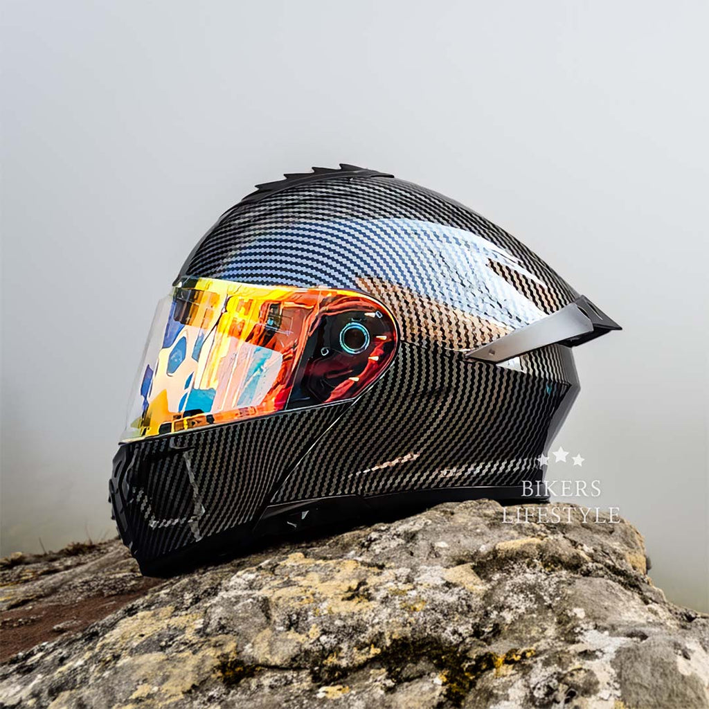 Casco modulare Orz a doppia lente certificato DOT ed ECE