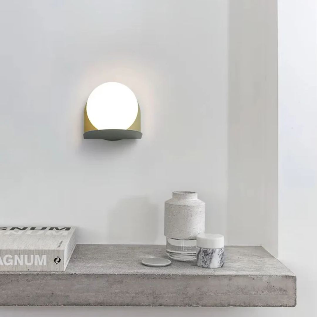 LyraGlow Modern LED Wall Lamp With Scandinavian Design For Homes