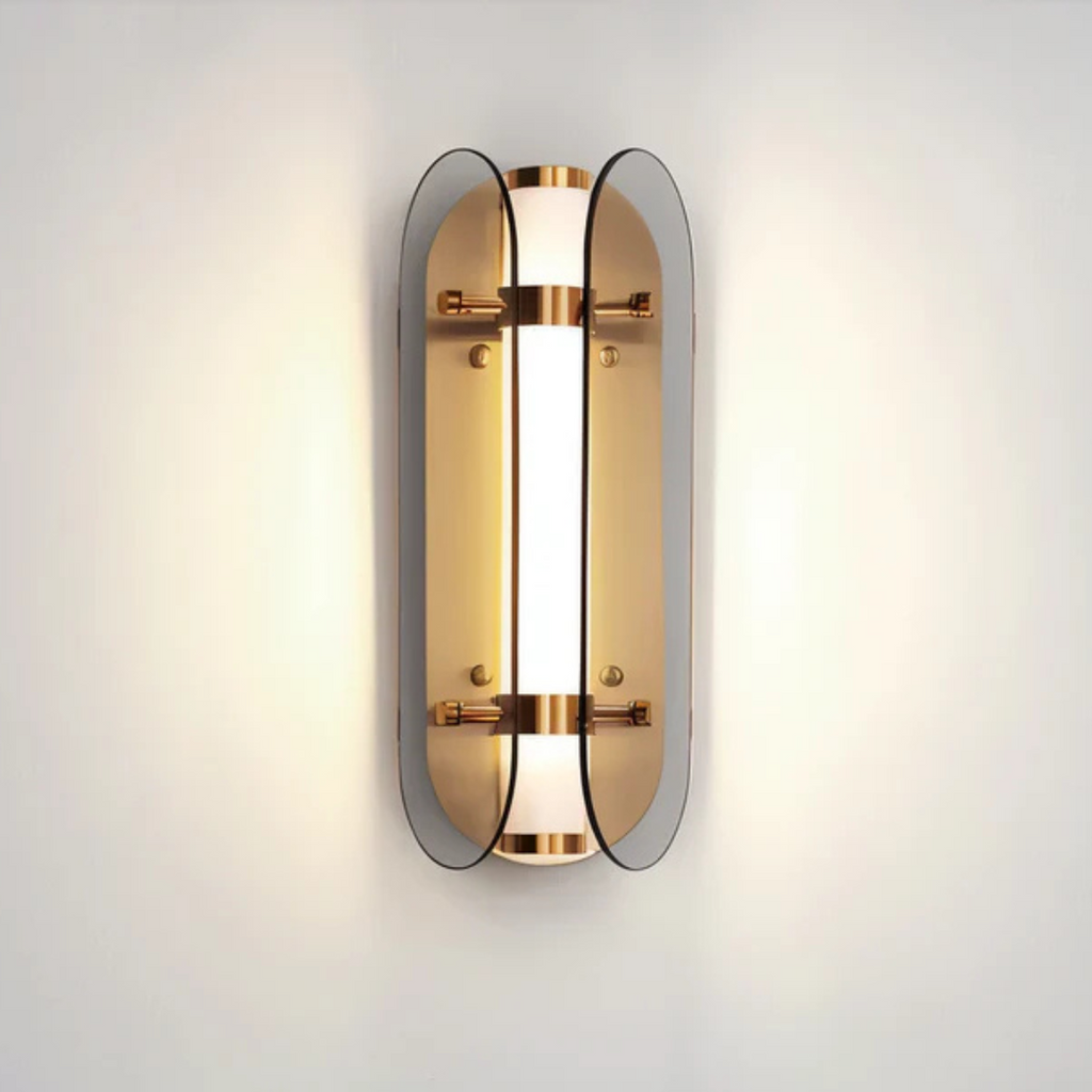 NovaLux LED Glass Wall Light For Modern Interiors Home And Office