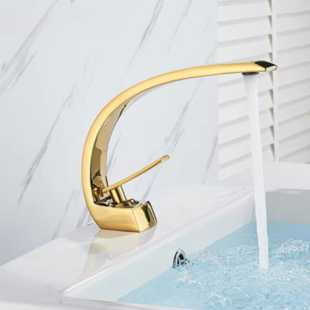 Elegante Aquatap-Wasserarmatur - Waschbeckenhahn mit gleichmäßigem Wasserfluss