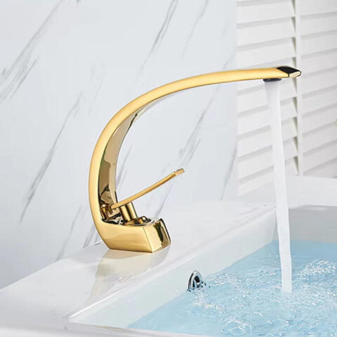 Elegante Aquatap-Wasserarmatur - Waschbeckenhahn mit gleichmäßigem Wasserfluss