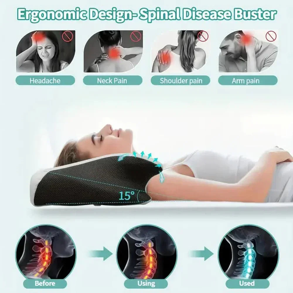 Orthopedic Neck Pillow — Targeted Support, Proper Spinal Alignment