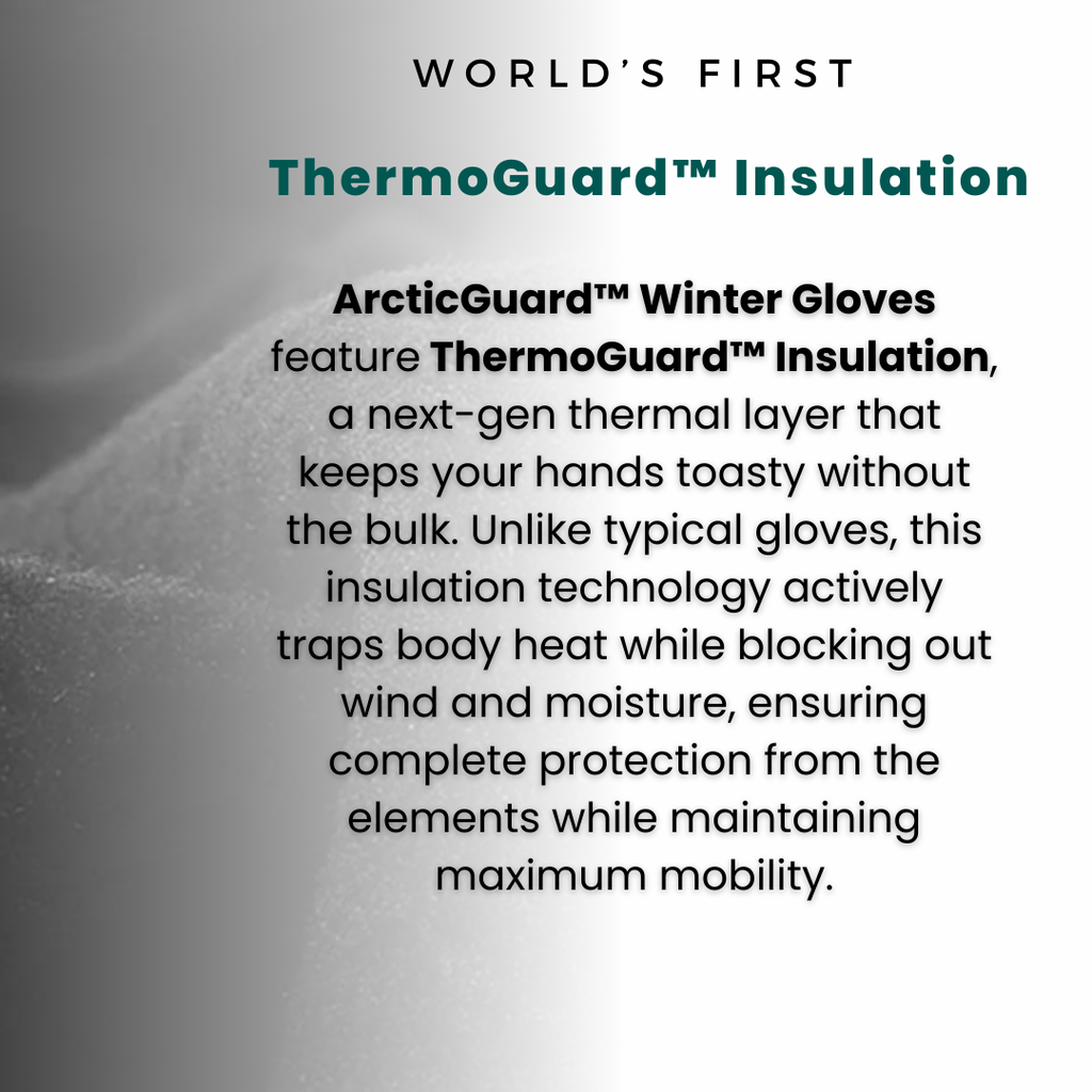 Gants tactiles thermiques imperméables — Design flexible pour temps froid