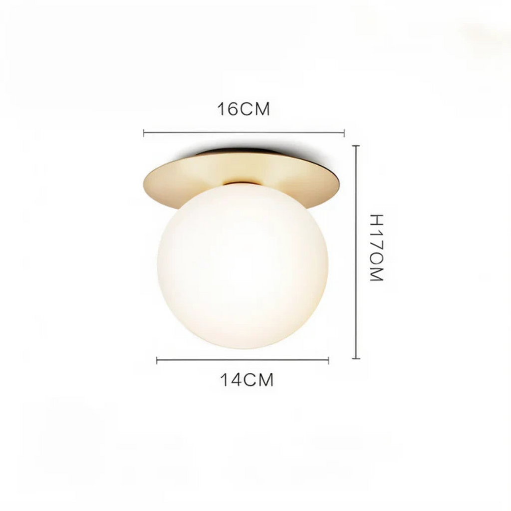 CelestiLux Crystal Orbs Ambient LED Wall And Ceiling Light