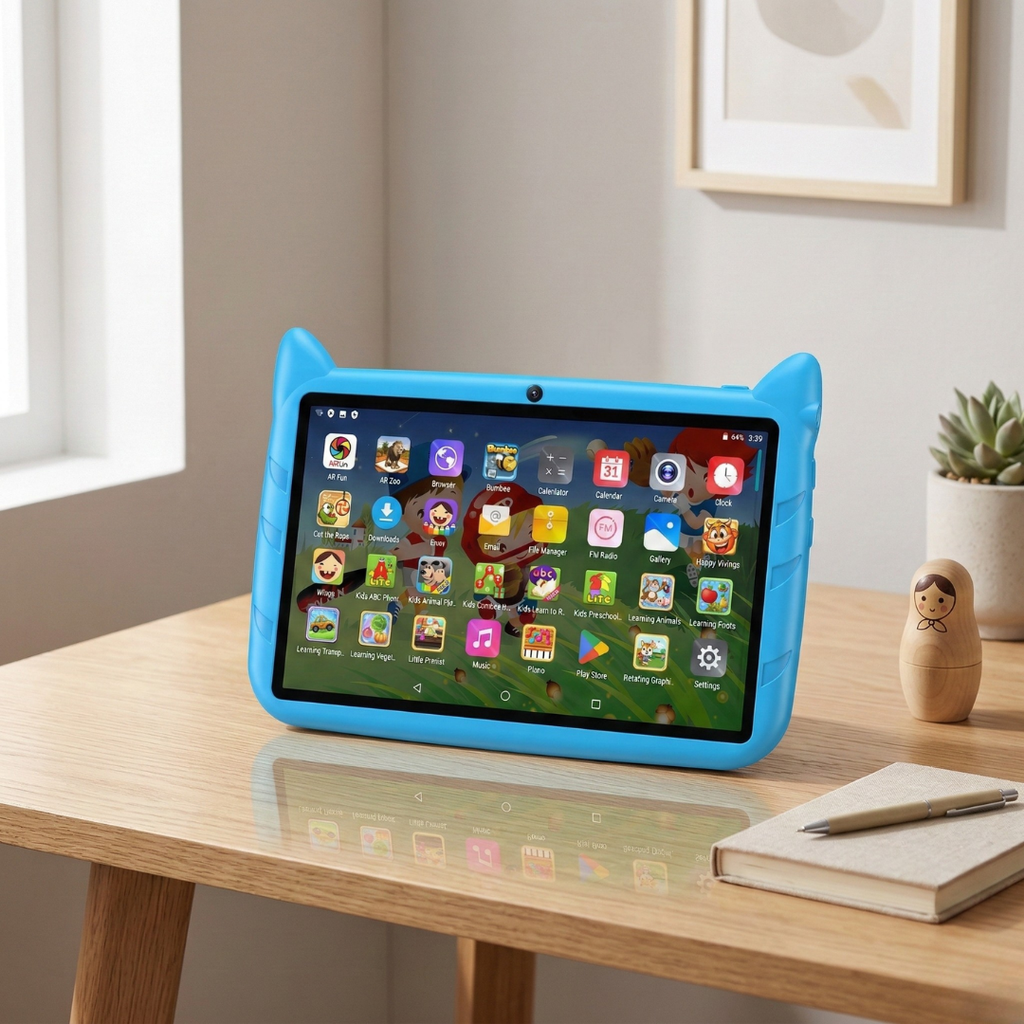 Kompaktní dětský tablet - rozšiřitelné úložiště, plynulý multitasking
