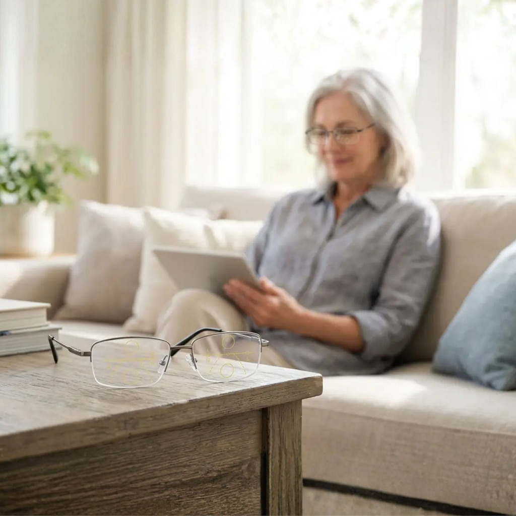Progressive Glasses – German-Tech Clear Vision & Anti-Fatigue Lenses | Filindra