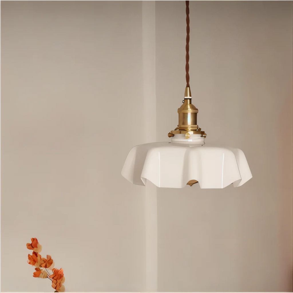 Liora Bloom Ceiling Pendant Light For Retro Dining Room