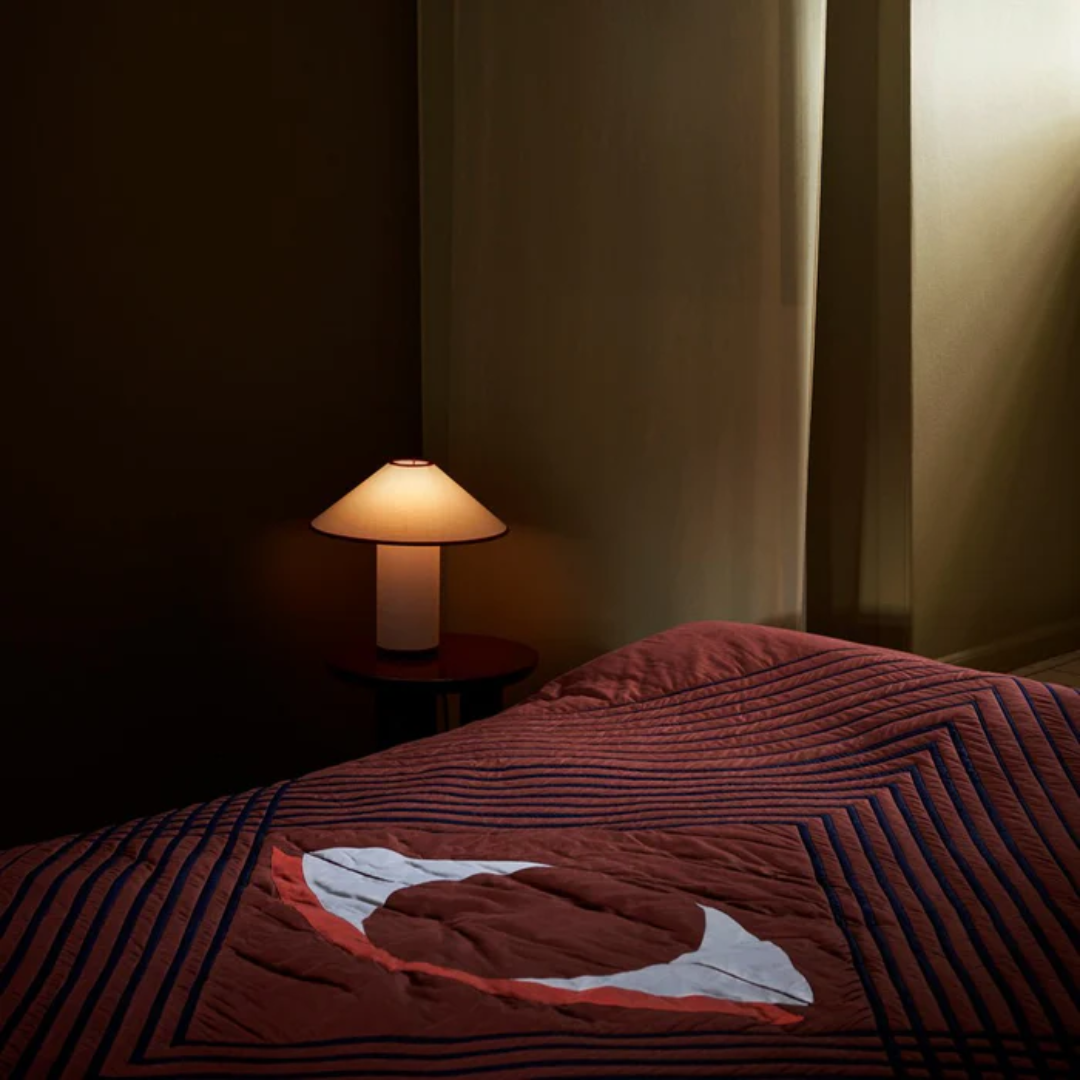 AuroraLume Warm Ambient Light Table Lamp For Living Rooms And Bedrooms