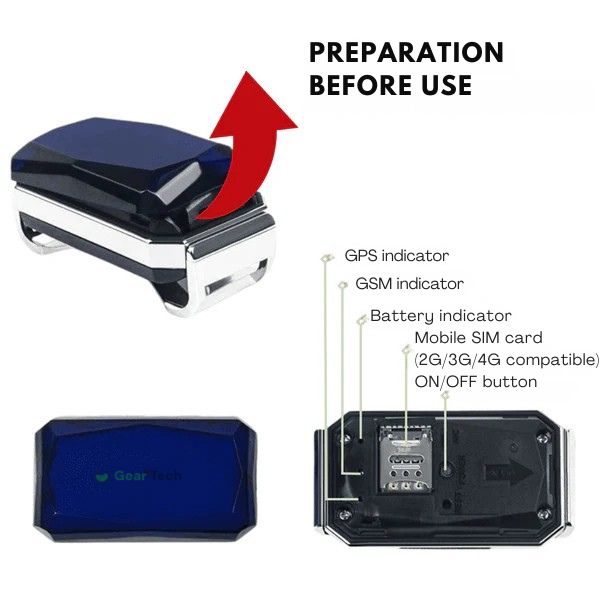 Adjustable Waterproof GPS Pet Locator — Broad Range Tracking
