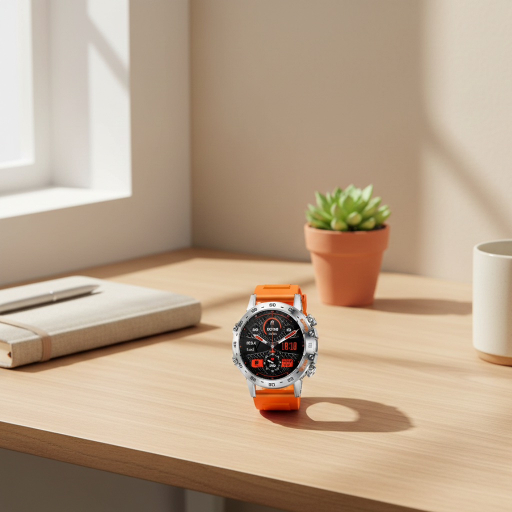 Vízálló, strapabíró okosóra — Bluetooth-hívás, 1.39 hüvelykes érintőképernyő