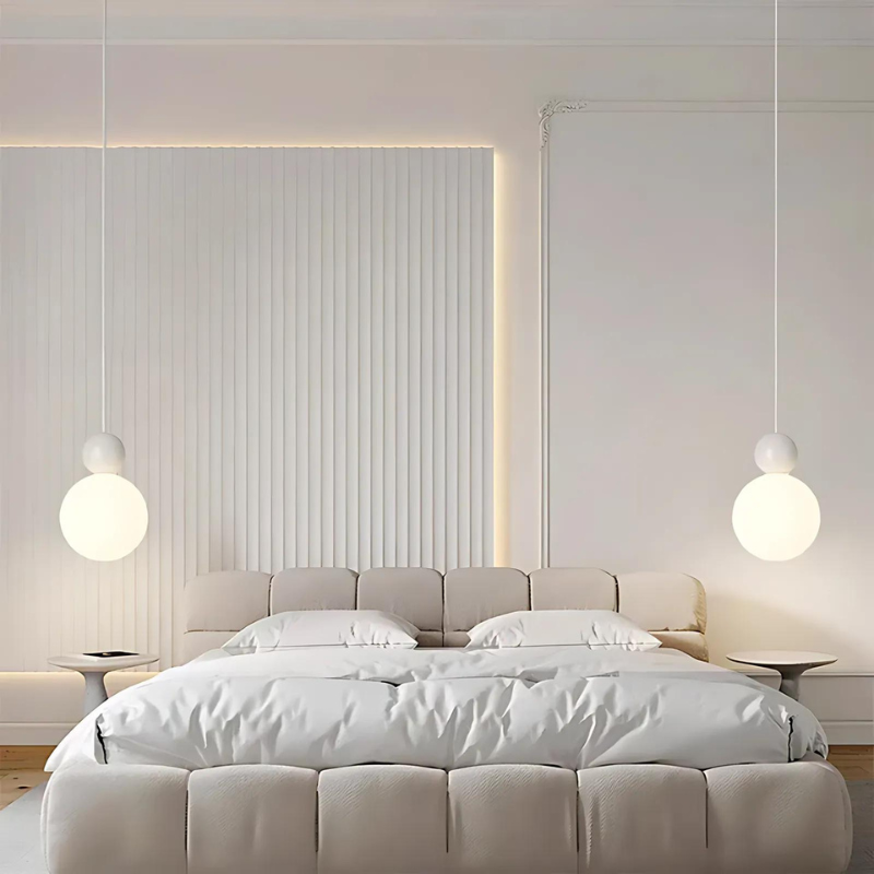 Aurelia Pendelleuchte mit warmem LED für gemütliche Schlafzimmer und Wohnräume