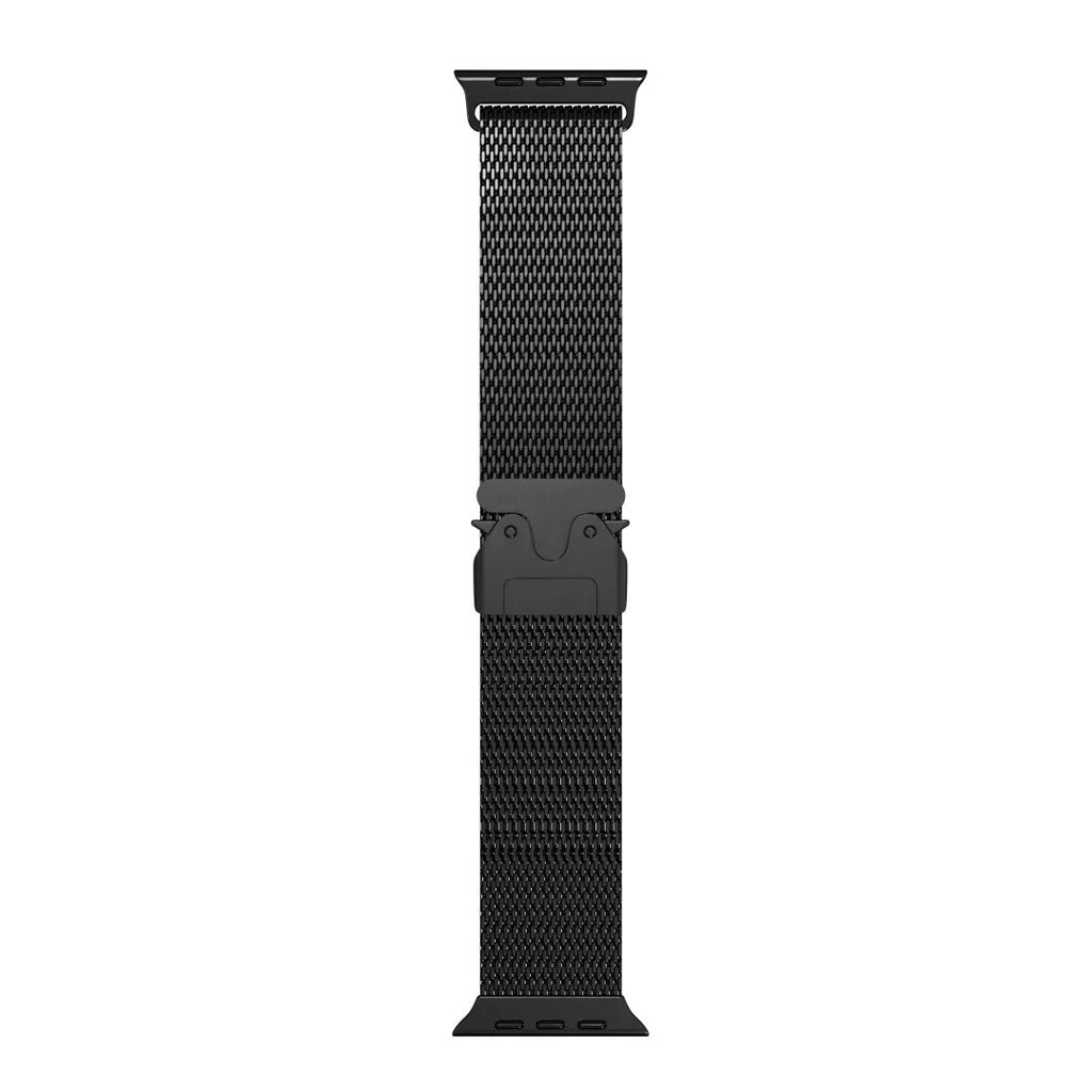 Milanese-rem i titanium til Apple Watch