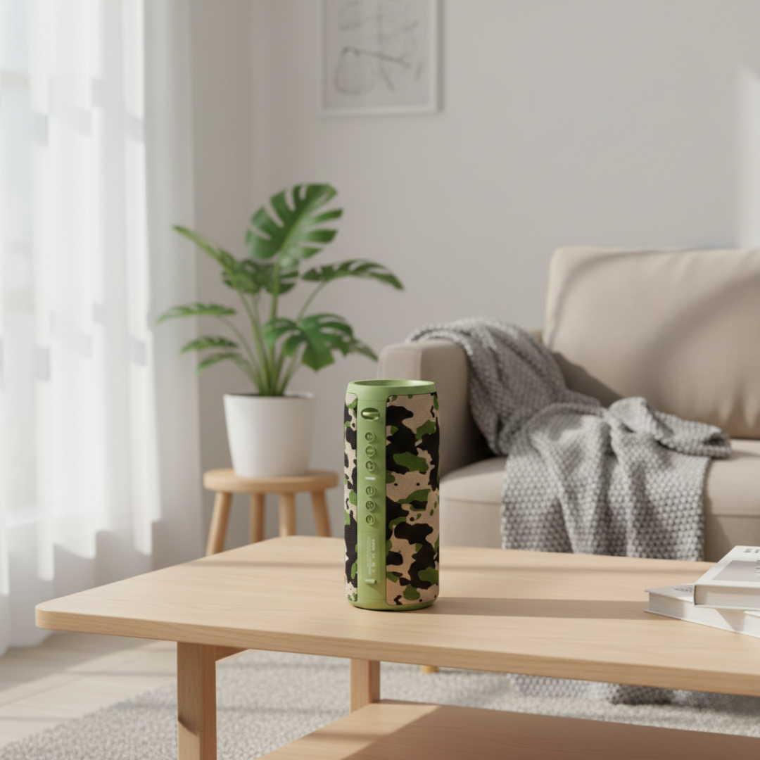Altavoz Bluetooth portátil mini — Potencia nítida de 40W, graves estéreo 3D profundos