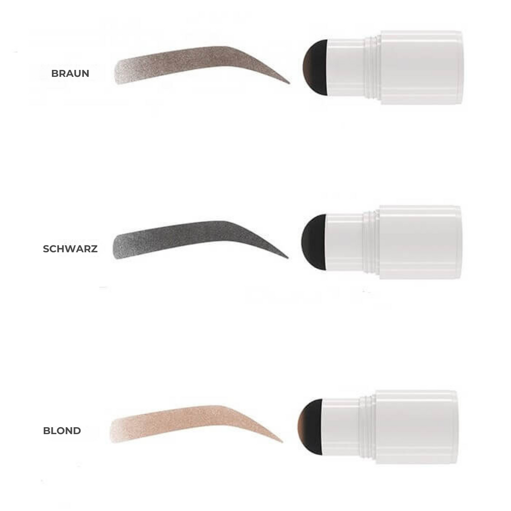 Kit de tampon à sourcils BrowMaster — Gabarits pour dessiner et coiffer les sourcils