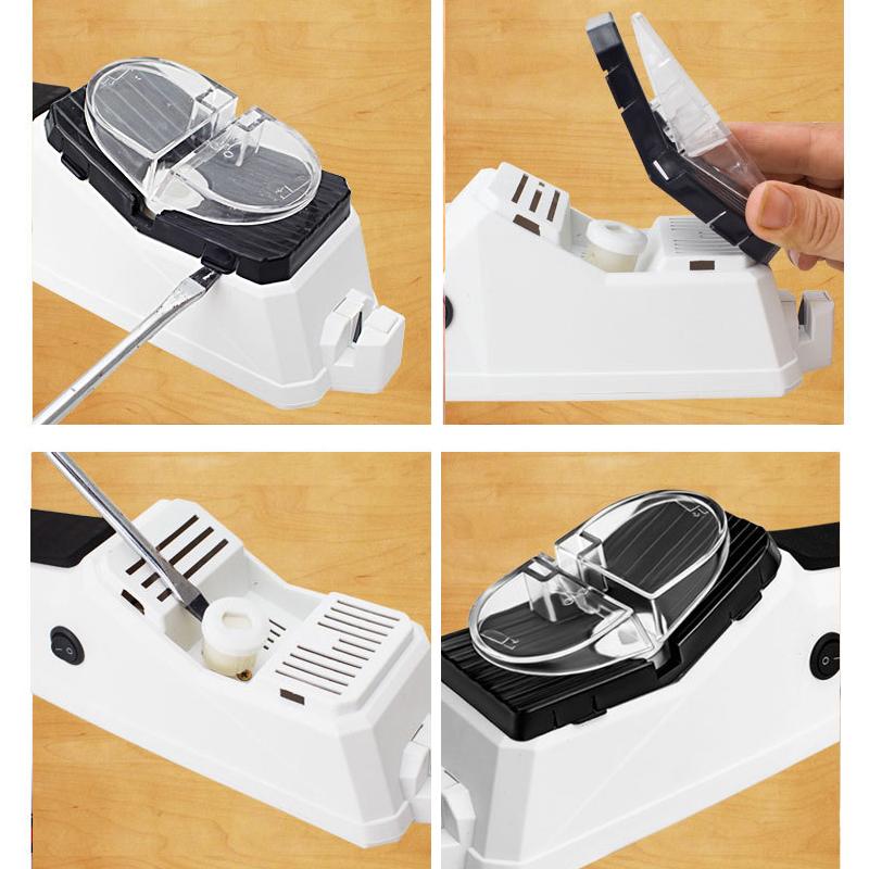Affilacoltelli elettrico da cucina — Motore compatto ad alta velocità