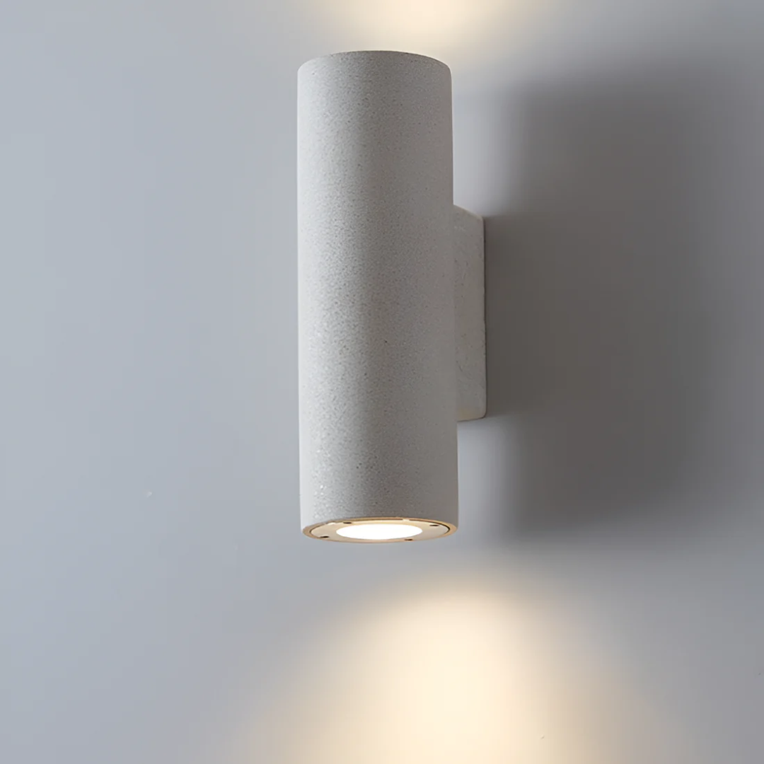 Astra Exterior Wall Light Weatherproof Cement And Acrylic