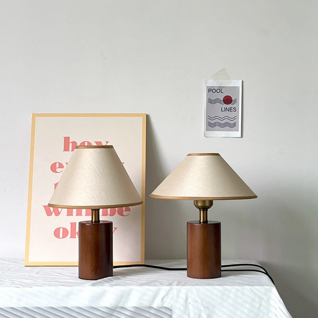 Deretia RetroLume Table Lamp For Cozy Reading On Desk Or Nightstand
