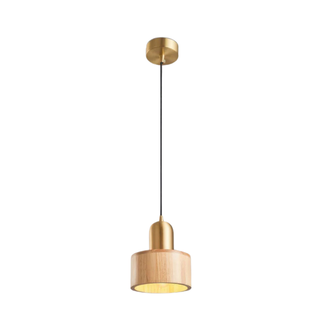 Solara Light Pendant With Gold Accent For Dining Table Elegant