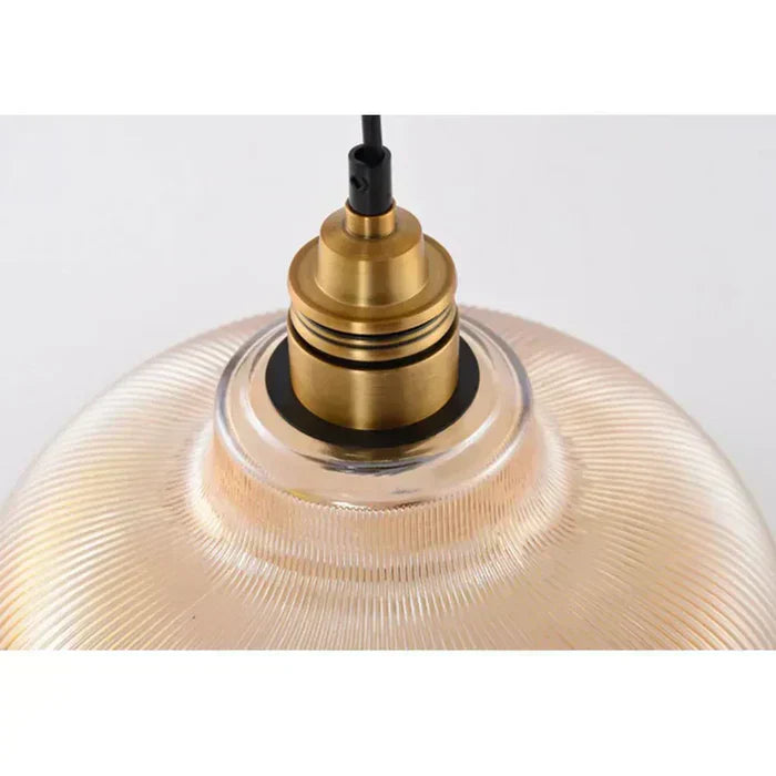 Novara Glass Pendant Light Delivers Warm LED Glow For Dining Rooms