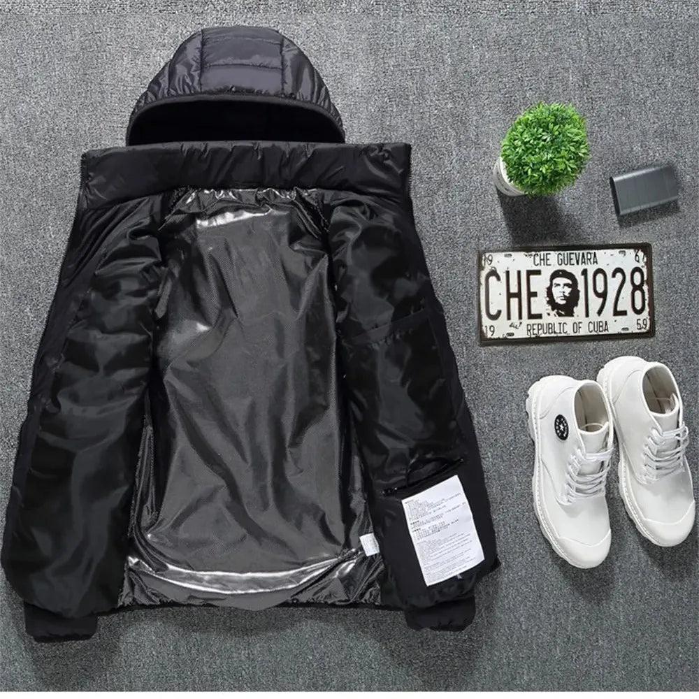 Veste à capuche chauffante électrique à 11 zones — Chaleur hivernale